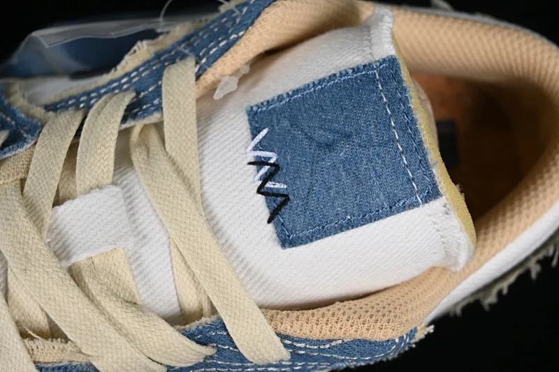All categories Air Jordan Jordan series basketball shoes Air Jordan 1 Low Air Jordan 1 Low SE "WRMK" AJ1 Joe 1 Sashiko embroidery low-top cultural casual sneakers FN7670-493
